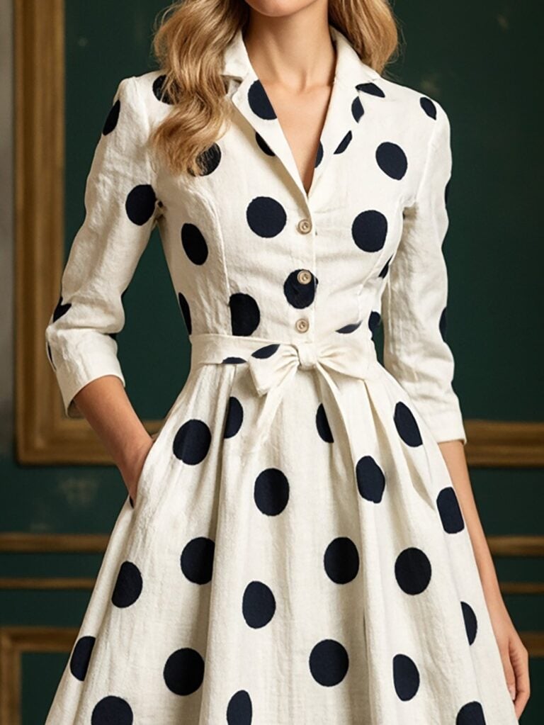 Les robes à pois : l’élégance intemporelle revisitée par Chillinen